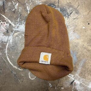 Carhartt Brown Knit Beanie